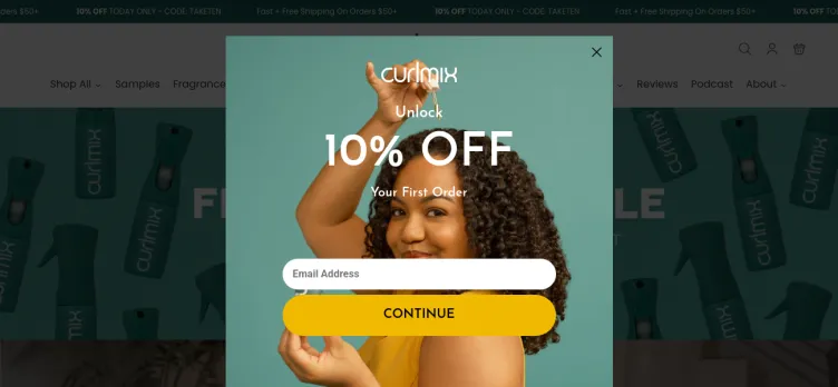 Screenshot CurlMix