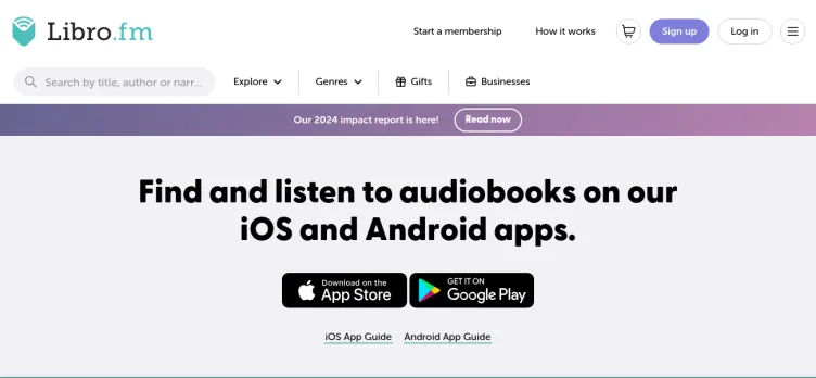 Screenshot Libro.fm Audiobooks