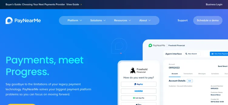 Screenshot PayNearMe