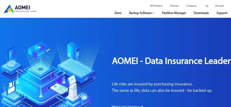 Screenshot AOMEI Technology