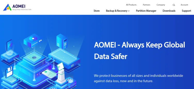 Screenshot AOMEI Technology