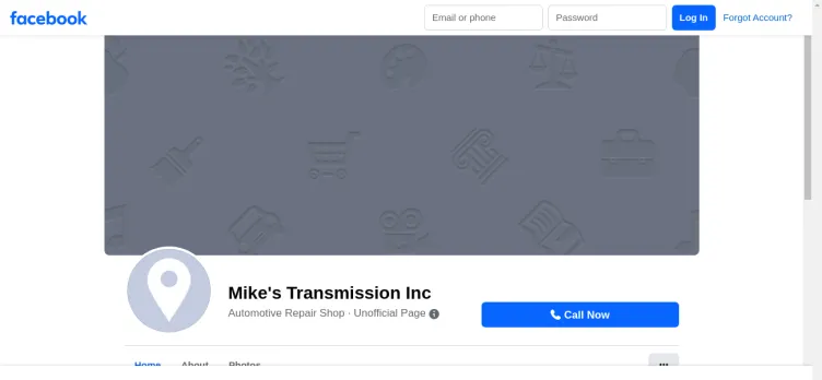 Screenshot Mike's Transmission