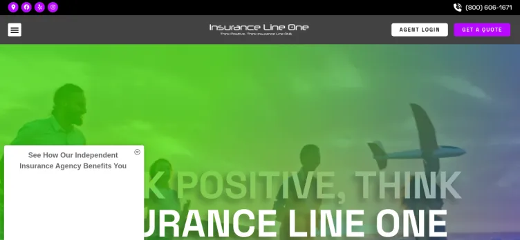 Screenshot Insurance Line One