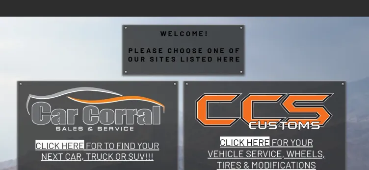 Screenshot Car Corral