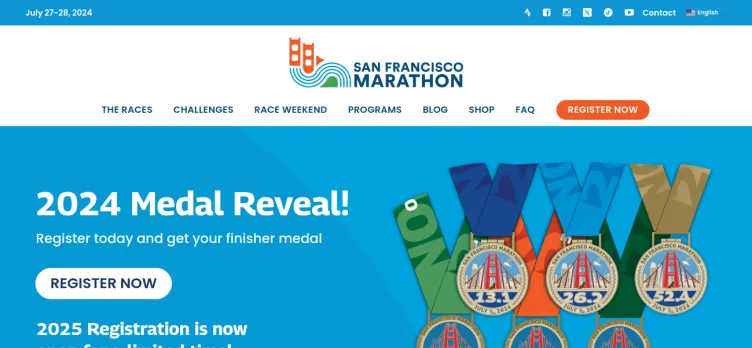 Screenshot The San Francisco Marathon