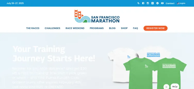 Screenshot The San Francisco Marathon