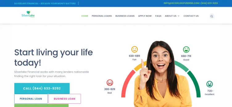 Screenshot SilverLake Financial