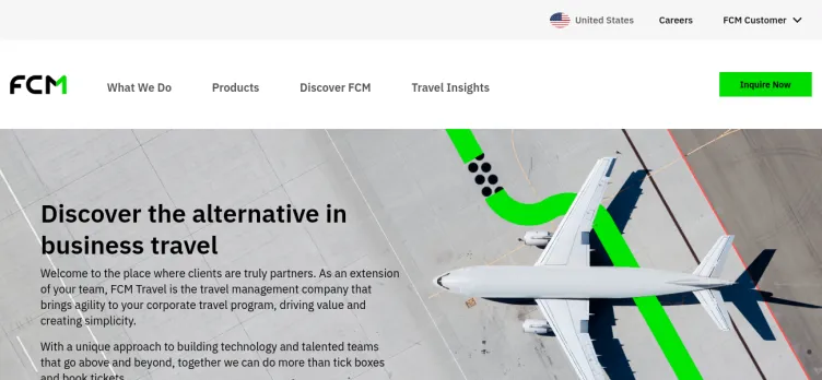 Screenshot FCM Travel Solutions