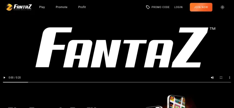Screenshot Fanta-Z Holdings