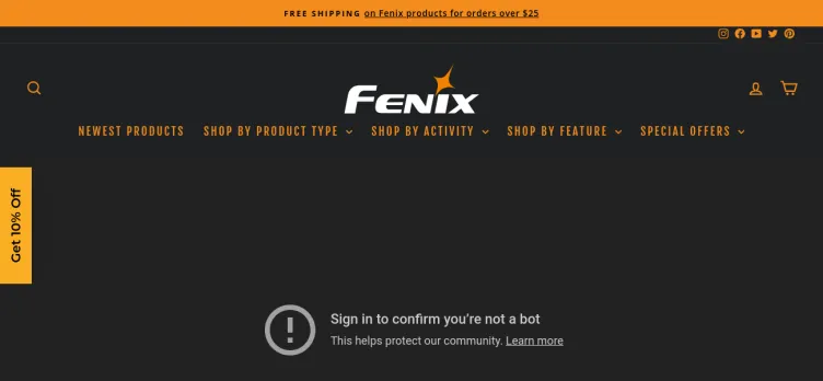 Screenshot Fenix