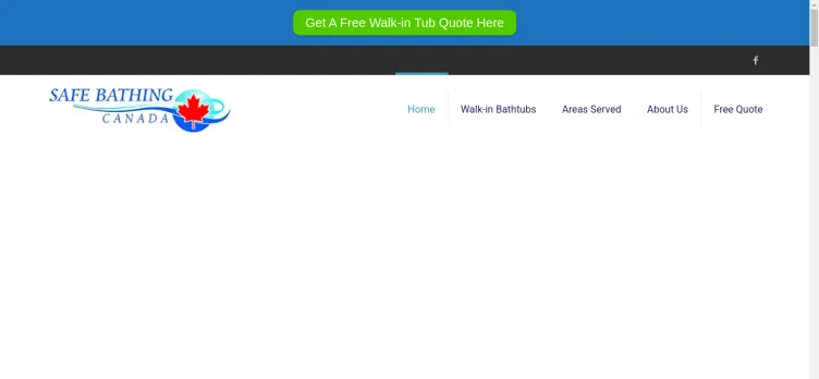 Screenshot Safe Bathing Canada