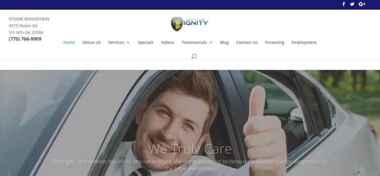 Screenshot Dignity Star Tire