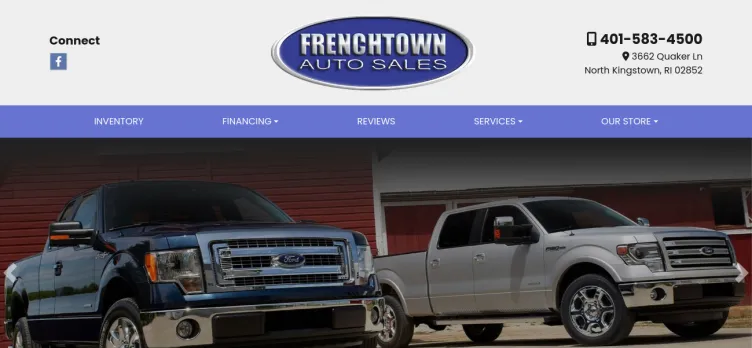 Screenshot Frenchtown Auto Sales