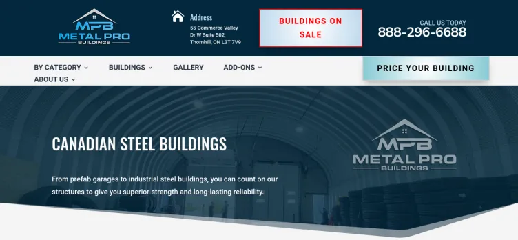 Screenshot Metal Pro Buildings