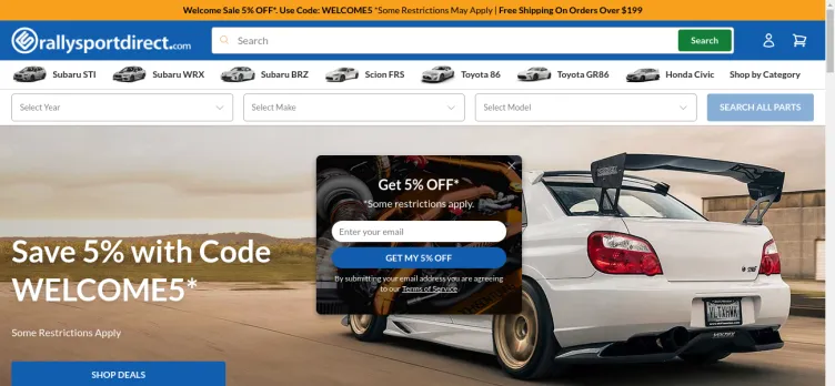 Screenshot Rallysport Direct