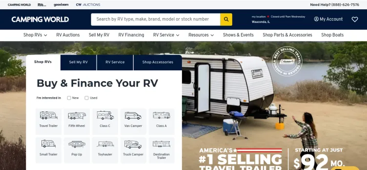 Screenshot Gander RV