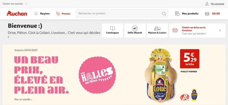 Screenshot Auchan