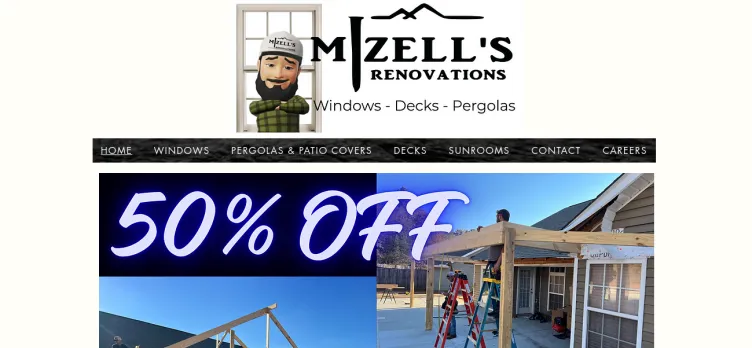 Screenshot Mizell's Renovations