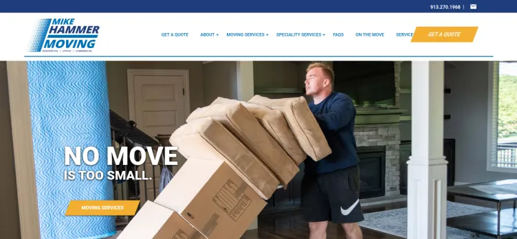 Screenshot Mike Hammer's Local Moving