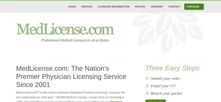 Screenshot Medlicense