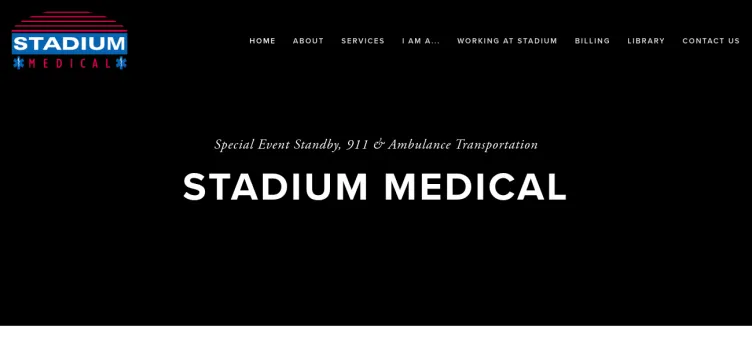 Screenshot Stadium Medical