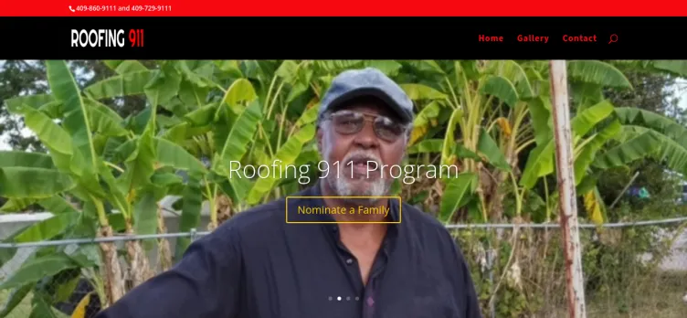 Screenshot ROOFING911.com