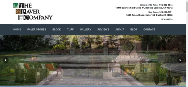 Screenshot The Paver Company