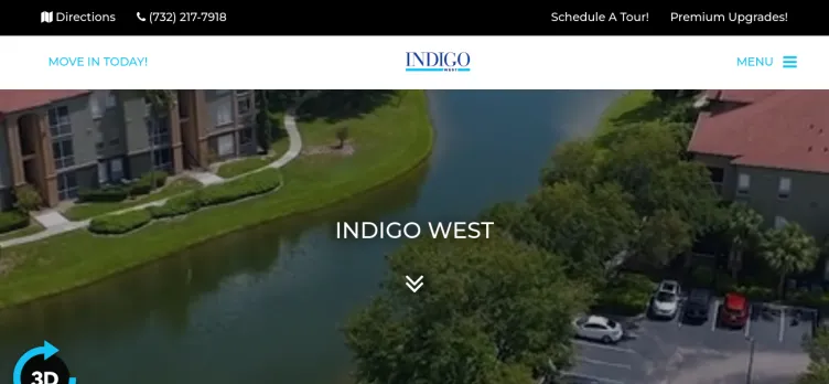 Screenshot Indigo West Apartment Homes
