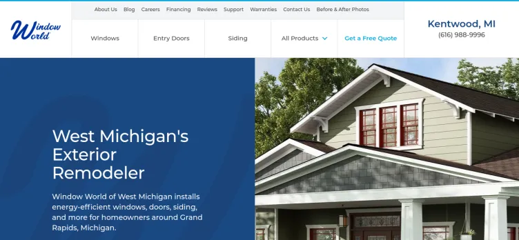 Screenshot Window World of West MI