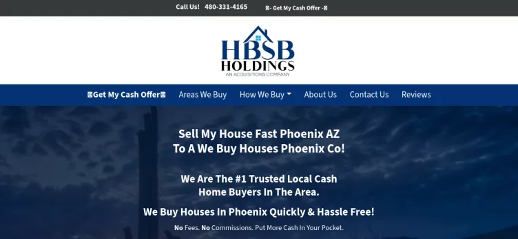 Screenshot HBSB Holdings