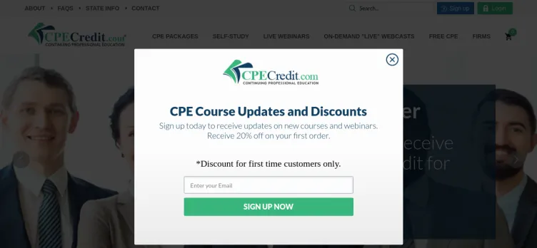 Screenshot CPE Solutions