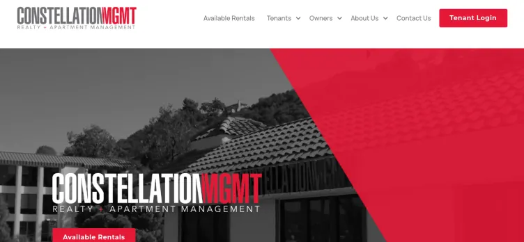 Screenshot Constellation Realty Management