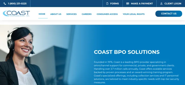 Screenshot Coast Professional