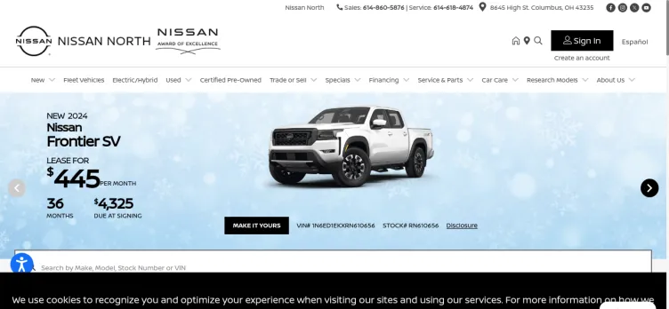 Screenshot Nissan North