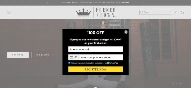 Screenshot French Crown