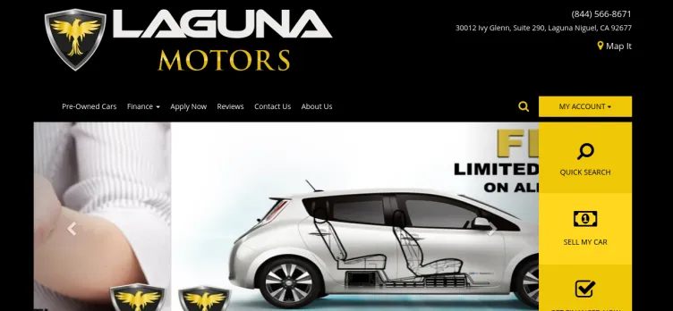 Screenshot Laguna Motors