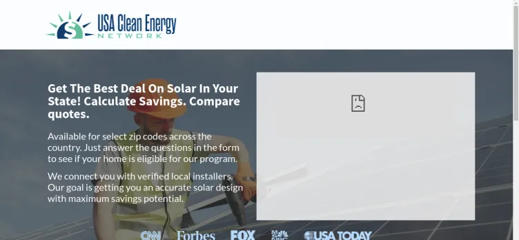 Screenshot USA Clean Energy Association