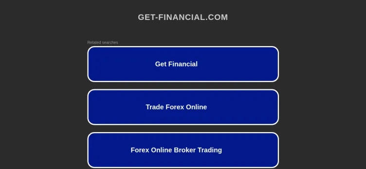 Screenshot Get Financial