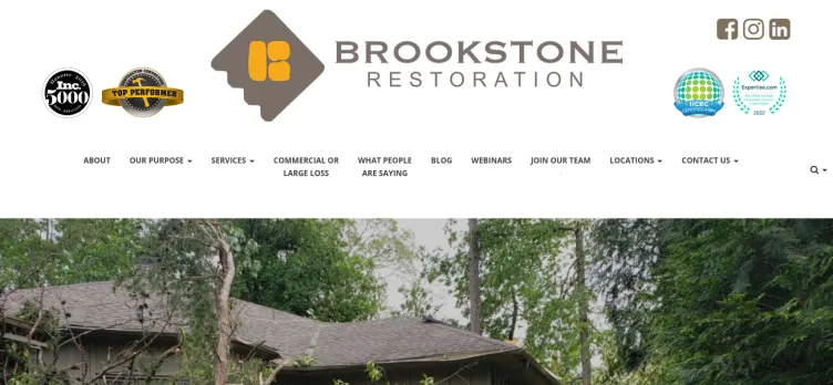 Screenshot Brookstone Restoration