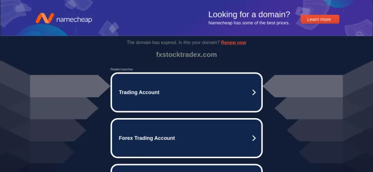 Screenshot Fxstocktradex