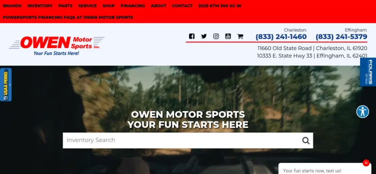 Screenshot Owen Motor Sports