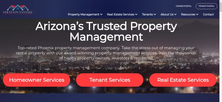 Screenshot Brewer & Stratton Property Management