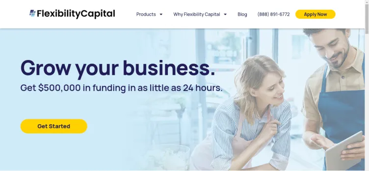 Screenshot Flexibility Capital