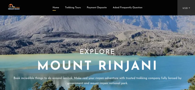 Screenshot Dhyns Rinjani Hiking