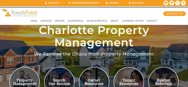Screenshot TouchPoint Property Management