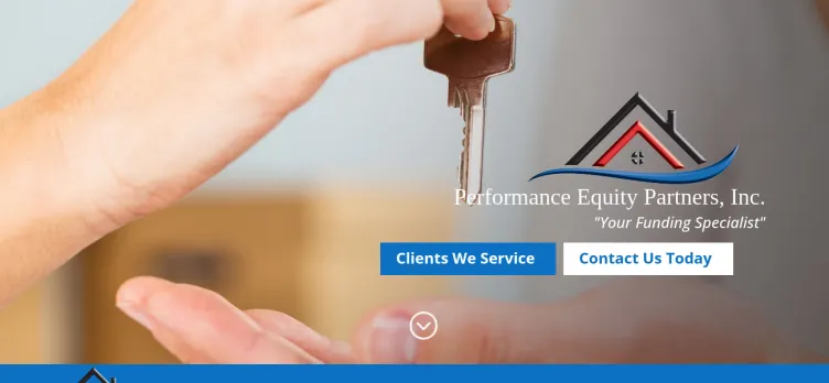 Screenshot Performance Equity Partners