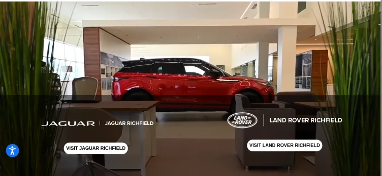 Screenshot Jaguar Land Rover Richfield