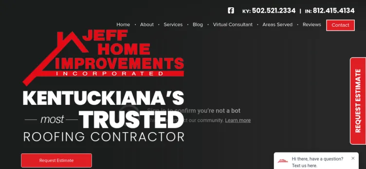 Screenshot Jeff Home Improvements