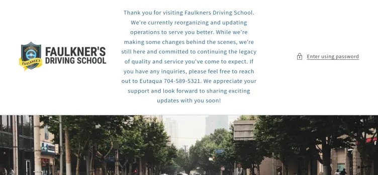 Screenshot Faulkner's Driving School