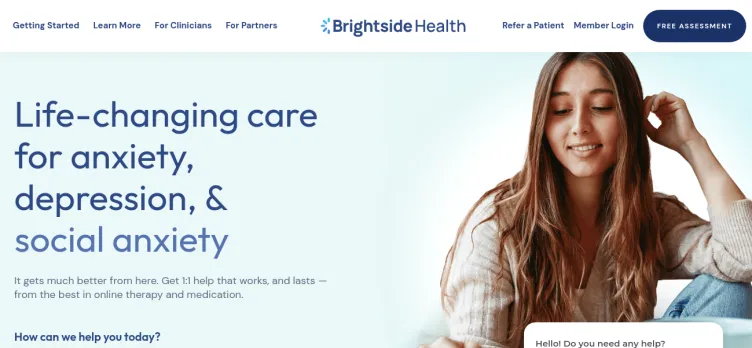 Screenshot Brightside Health